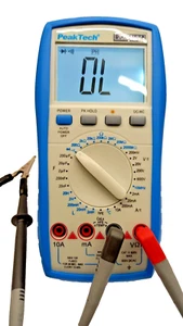 Peak Tech 2005DMM MULTIMETRE RLC Meter NUMERIQUE - Bild 1 von 12
