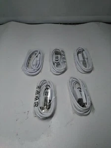 5x LG micro usb cable para LG ARISTO 1 2 3 ARISTO 2+ K20 K30 K8 K10 V10 G4 - Picture 1 of 2