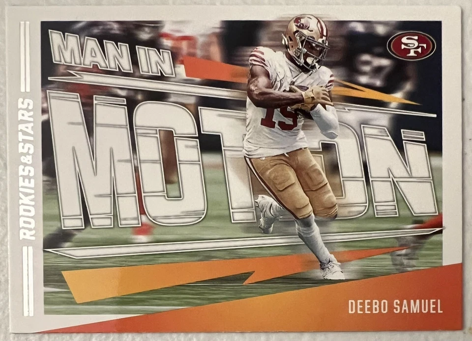 2023 Panini Rookies & Stars Man In Motion Debo Samuel San Francisco 49ers - Image 1 of 1