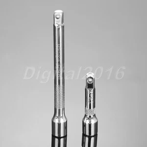 1/4" Drive Ratchet Socket Wrench Extension Bar Rod Chrome Vanadium Steel Useful - Picture 1 of 10