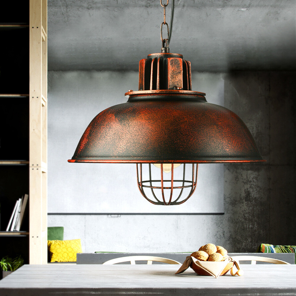Vintage Country Industrial Ceiling Lamp 