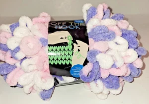 LION Brand Yarn Off the Hook 1 Skein 3.5 oz Unicorn Pastel Color - Picture 1 of 5