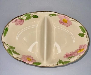 Franziskaner Wüstenrose oval geteilt Servierschale - Bild 1 von 3