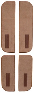 1979-1980 GMC C2500 Suburban Cutpile Carpet Door Panels on Cardboard w Vent - Picture 1 of 11