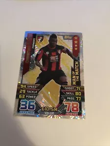 Match Attax 2015/16 15/16 MAN OF THE MATCH CHRISTIAN ATSU - Picture 1 of 2