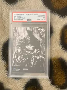 (PSA 10) Batman 2023 DC Comics Híbrido Capítulo 3: Lápices Físicos Solo A7982 - Imagen 1 de 2