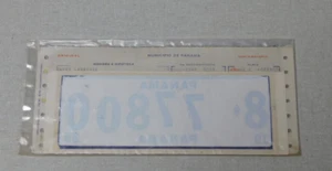 1986 Panama license plate registration decal - Picture 1 of 1