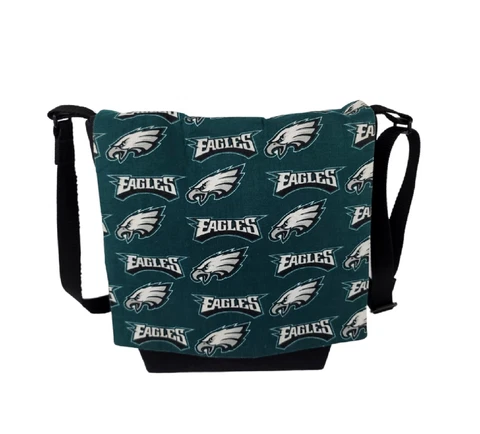 NFL Philadelphia Eagles Messenger Bag Viv Pickle Crossbody Shoulder Flap 11x12x5 Cover