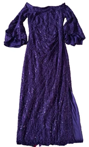 Ralph Lauren Womens Purple Dress Size 8-Brand New-SHIPS N 24 HOURS - Picture 1 of 4