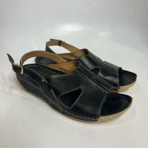 Lasocki Sandalias Cuero Negro Mujer Talla 39 Boho Classy Cottagecore” - Imagen 1 de 8