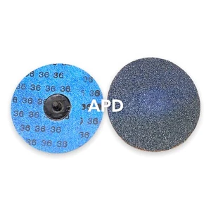 Lote de 50 discos de cambio rápido Norton 4" 36 Grit TR Ty3 BlueFire 66261144590 - Imagen 1 de 1