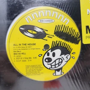 All In The House Mad As Hell 12" Vinyl Record Single - Picture 1 of 4