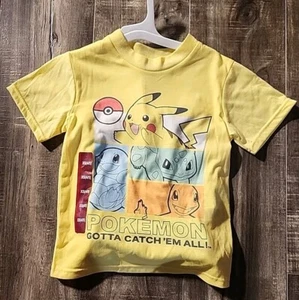 New Size XS (4/5) Boys Pokemon Short Sleeve Pajama 2-Piece Set - Picture 1 of 4