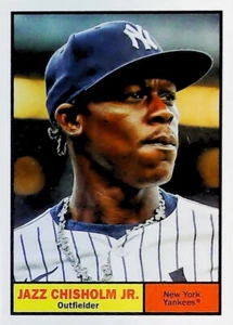 2024 Topps Archives 1961 Variation #69 Jazz Chisholm Jr New York Yankees - Bild 1 von 2