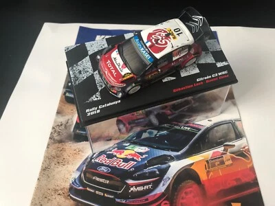 CITROEN C3 WRC RALLY CATALUNYA 2018 SEBASTIEN LOEB-DANIEL ELENA 1:43 ALTAYA + FA - Immagine 1 di 4