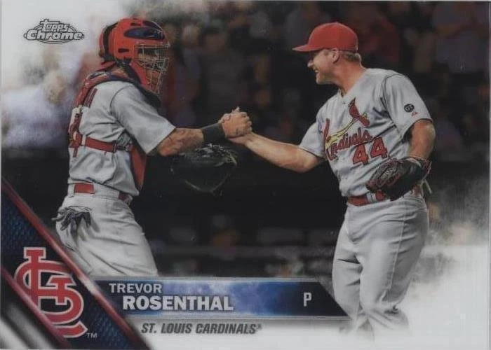 2016 Topps Chrome - Trevor Rosenthal Yadier Molina #151