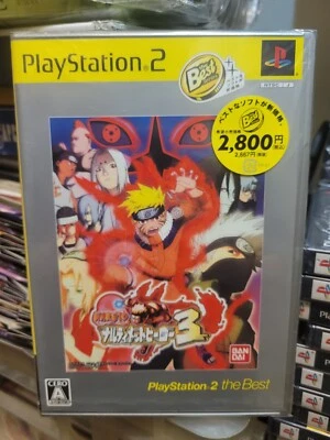 Naruto Narutimett Hero 3 Playstation The Best (2007) Brand New Japan PS2 Import  - Image 1 of 4