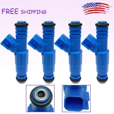 Juego de 4 inyectores de combustible para motor Saab 9-3 2007-2011 2,0 L L4 2,5 L B207R 55559397 Foto 1 de 4