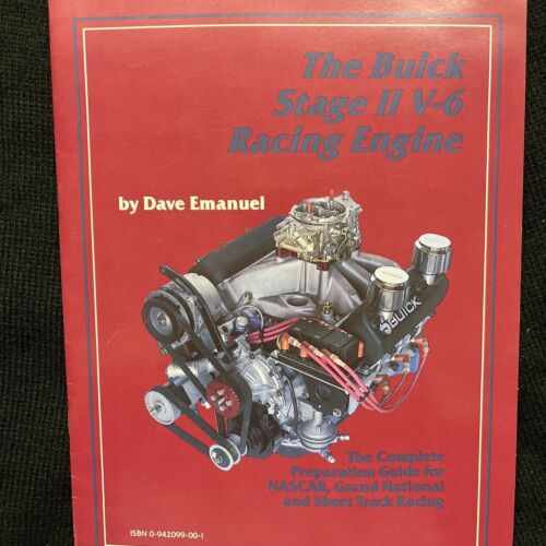 RARE VINTAGE BUICK V6 RACING ENGINE HOW TO BUILD BOOK RACING GRAND NATIONAL 1987