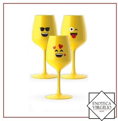 Calici Bicchieri Santero 958 Gialli Emoji Prosecco Spumante Extra Dry Dolce • 7.35€