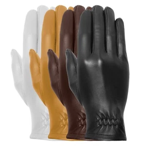 Marksman-X Ultra Thin Leather Tactical Gloves (Water Resistant) - Picture 1 of 38