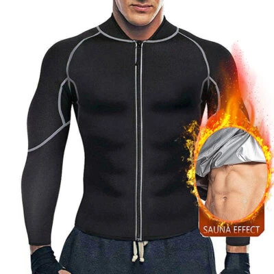 TRAJE DE SAUNA PÉRDIDA DE PESO HOMBRES Y MUJERES FITNESS EJERCICIO CHÁNDAL TRAJES DE SUDOR Foto 1 de 4