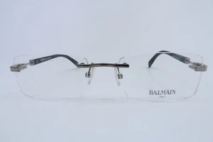Vintage Balmain eyeglasses frames BL 3033 01 size 54-19 140 made in France NOS - Picture 1 of 8