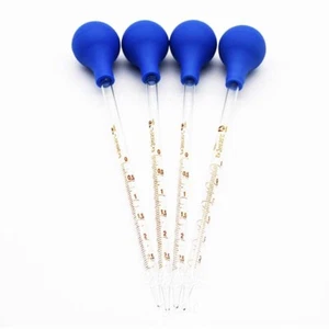 Wholesale 1ml-10ml Graduated Glass Dropper Transfer Pipettes w/ Scale Labware ca - Picture 1 of 9