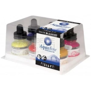 ACQUERELLO LIQUIDO SERIE AQUAFINE SET DA 6 FLACONI DA 29,5ML COLORI PRIMARI + PE - Imagen 1 de 1