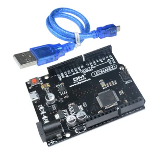 Arduino Leonardo R3 Pro Micro ATmega32U4 5V/16MHZ Development Board with Cable - Bild 1 von 14
