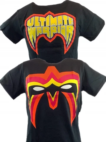 Ultimate Warrior Parts Unknown Mask Mens Black T-shirt Cover