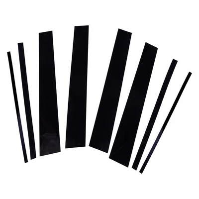 8 uds ventana puerta columna pegatina cubierta poste trim para Lexus GX460 2010-22 et - Imagen 1 de 4