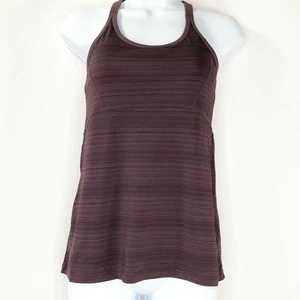 Athleta Racer Back tank top XXS Purple built-in padded bra - Picture 1 of 7