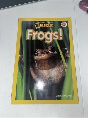 National Geographic Kids Frogs By Elizabeth Carney [Level 1 Reader] [Paperback] - Image 1 of 4