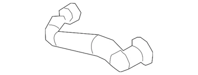 Genuine Ford 2016-2019 Ford Explorer - Hose GB5Z-6758-D - Image 1 of 4