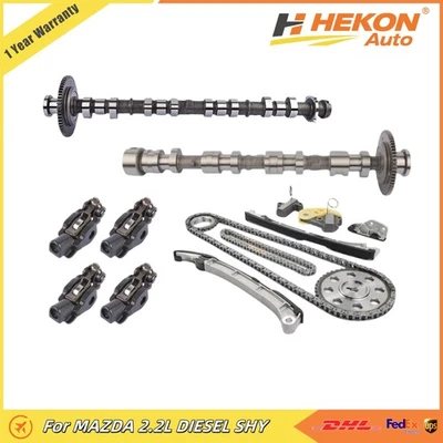 For MAZDA 2.2L DIESEL SHY INLET EXHAUST CAMSHAFTS W/ ENGINE PARTS CX-5 GJ GL BM - Image 1 of 4