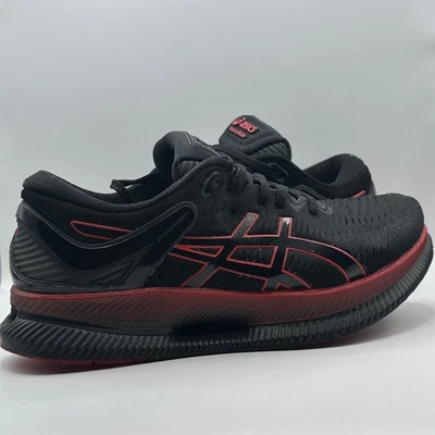 Asics Metaride Mens Running Shoes Size 7 UK - 26CM - Black/Electric Red 1011B216 - Image 1 of 4