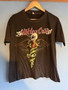 Vintage 1989 Single Stitch Motley Crue Dr Feel good Musik T-Shirt Größe Large - Bild 1 von 11