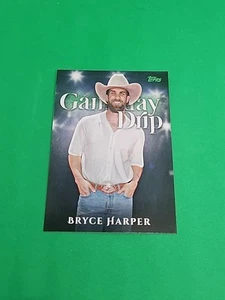 2025 Topps Series 1 Gameday Drip Insert Bryce Harper (Celebration Exclusive) - Picture 1 of 2