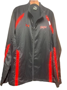Maryland Terrapins Terps Trainingsjacke Herren XL schwarz rot Under Armour Full Zip - Bild 1 von 7