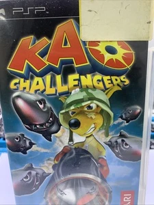 Kao Challengers (Sony PlayStation PSP, 2006) CIB completo con manuale - Foto 1 di 4