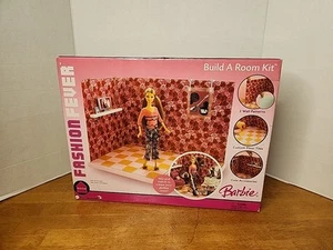 2005 BARBIE FASHION FEVER BUILD A ROOM KIT MATTEL - Picture 1 of 2