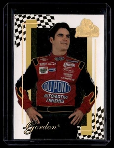 2001 Press Pass Premium Gold Jeff Gordon #6 B - Picture 1 of 2