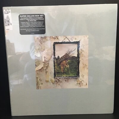 Led Zeppelin IV Super Deluxe Box Set 2LP+2CD+#’d Art Print+HD Download Card+Book - Image 1 of 3