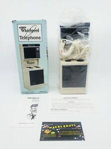 Vintage 1985 Whirlpool Telephone NIB - Novelty Phone - New Old Stock - RARE WOW!