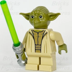 LEGO Star Wars Yoda Minifigure The Clone Wars Jedi Master Open Robe 75360 sw1288 - Picture 1 of 3