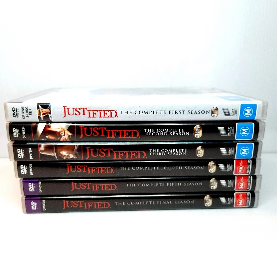Justified Complete Series Seasons 1-6 (DVD PAL Region 2 & 4) Cop Drama Western - image 1 of 4