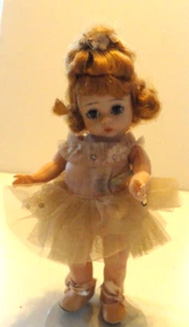 MADAME ALEXANDER VINTAGE BALLERINA DOLL BLONDE HAIR AND BLUE EYES 8" - Picture 1 of 5