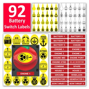 LV DC 12V 24V 48V RepBlue Sea 7902 Master Disconnect Battery Switch icon Label - Bild 1 von 5