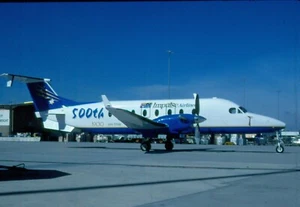 VH-TRW IMPULSE AIRLINES BEECH 1900 500TH 1900 ORIGINAL KODAK DESLIZADE - Imagen 1 de 1